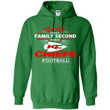 Load image into Gallery viewer, God First Family Second Then Kansas City Chiefs Football