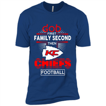Load image into Gallery viewer, God First Family Second Then Kansas City Chiefs Football