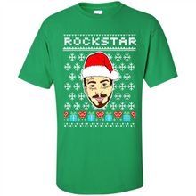 Load image into Gallery viewer, Post Malone rockstar Christmas sweater