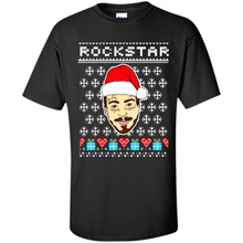 Load image into Gallery viewer, Post Malone rockstar Christmas sweater