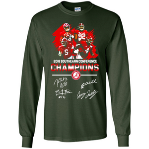 Alabama Crimson Tide 2018 Southeastern Conference Champions 4 Signature