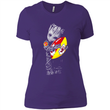 Load image into Gallery viewer, Groot Hug Kansas City Chiefs Football Rabbit And Kid