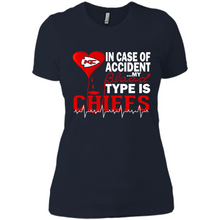 Load image into Gallery viewer, Nfl My Blood Type Is Kansas City Chiefs Gift For Fans # Zawin