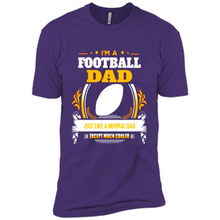 Load image into Gallery viewer, Funny Football Dad Tshirt Christmas Gift for Dad# Zawin