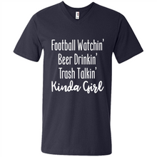 Load image into Gallery viewer, Football Watching Beer Drinking Trash Talking Girl# Zawin