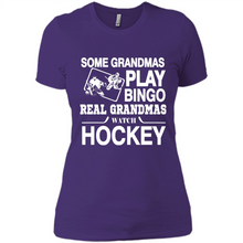Load image into Gallery viewer, Some Grandmas Play Bingo Real Grandmas Watch Hockey