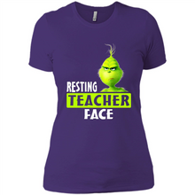 Load image into Gallery viewer, Grinch Resting Teacher Face