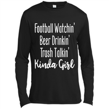 Load image into Gallery viewer, Football Watching Beer Drinking Trash Talking Girl# Zawin