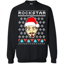 Load image into Gallery viewer, Post Malone rockstar Christmas sweater