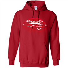 Load image into Gallery viewer, Glitter Lips Shirt For Kansas City Chiefs Fans