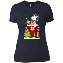 Load image into Gallery viewer, Alabama Crimson Tide Ugly Christmas Sweaters Snoopy Woodstock sweater