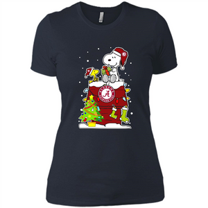 Alabama Crimson Tide Ugly Christmas Sweaters Snoopy Woodstock sweater