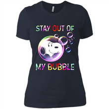 Load image into Gallery viewer, Snoopy Stay Out Of My Bubble