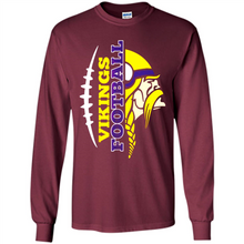Load image into Gallery viewer, Funny Viking with a giant Football Skol to Minnesota# Zawin