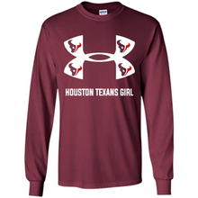 Load image into Gallery viewer, Cool Houston Texans Girl Under Armour Football NFL# Zawin