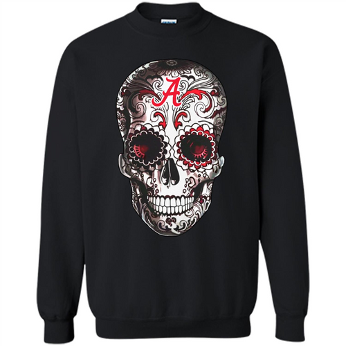 Alabama crimson tide sugar skull