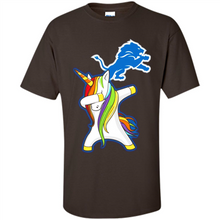 Load image into Gallery viewer, Detroit Lions Footballl Dabbing Unicorn# Zawin