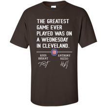 Load image into Gallery viewer, The greatest game ever played was on a wednesday in cleveland