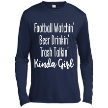 Load image into Gallery viewer, Football Watching Beer Drinking Trash Talking Girl# Zawin