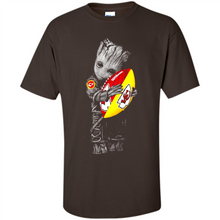 Load image into Gallery viewer, Groot Hug Kansas City Chiefs Football Rabbit And Kid