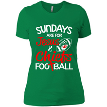 Load image into Gallery viewer, undays Are for Jesus and Kansas City Chiefs Football # Zawin