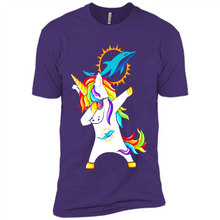 Load image into Gallery viewer, Unicorn Dabbing Miami Dolphins # Zawin