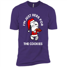 Load image into Gallery viewer, Peanuts Santa Claus Snoopy I’m Just Here For The Cookies