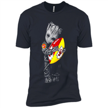 Load image into Gallery viewer, Groot Hug Kansas City Chiefs Football Rabbit And Kid