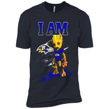 Load image into Gallery viewer, I Am Baltimore Ravens Groot Football Lovers Nfl# Zawin