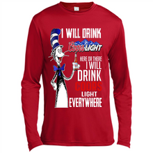 Load image into Gallery viewer, The Cat In The Hat I Will Drink Coors Light Here Or There I Will Drink Coors Light Everywhere
