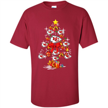 Load image into Gallery viewer, Kansas City Chiefs Christmas Tree