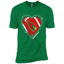 Load image into Gallery viewer, Arizona Cardinals Football Diamond Heart# pukas-store