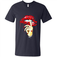 Load image into Gallery viewer, Cutest Kansas City Chiefs Lips Shut The Fck Up For Football Lovers