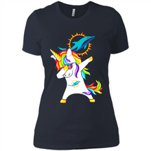 Load image into Gallery viewer, Unicorn Dabbing Miami Dolphins # Zawin