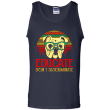 Load image into Gallery viewer, Bulldog Educate Don’t Discriminate Sunset Vintage