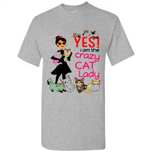 Load image into Gallery viewer, Yes I Am The Crazy Cat Lady Cat Lover