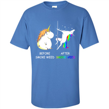 Load image into Gallery viewer, Before Smoke Weed After Smoke Weed Unicorn