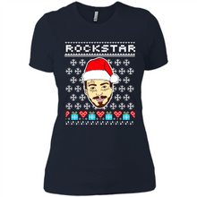 Load image into Gallery viewer, Post Malone rockstar Christmas sweater