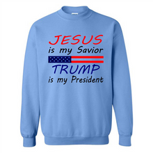 Load image into Gallery viewer, Jesus is my savior trump is my president