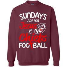 Load image into Gallery viewer, undays Are for Jesus and Kansas City Chiefs Football # Zawin
