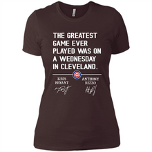 Load image into Gallery viewer, The greatest game ever played was on a wednesday in cleveland