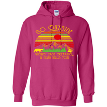 Load image into Gallery viewer, Go Outside Worst Case Scenario A Bear Kills You Vintage Retro Sunset # Zawin store