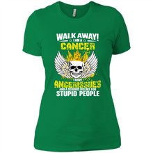 Load image into Gallery viewer, Walk Away I Am A Cancer Vintage Skull