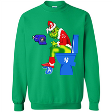 Load image into Gallery viewer, Santa Grinch Boston Red Sox Toilet