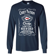 Load image into Gallery viewer, Chief Nation Chiefs Kingdom Football Kansas City Chiefs Slogan