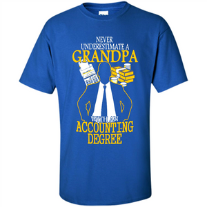Accounting Degree Never Underestimate A Grandpa# pukas-store