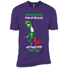 Load image into Gallery viewer, Grinch When All Else Fails Turn Up The Music And Dance With Your Dog