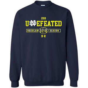 2018 NOTRE DAME FIGHTING IRISH UNDEFEATED REGULAR 12-0 SEASON