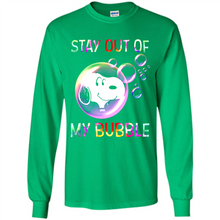 Load image into Gallery viewer, Snoopy Stay Out Of My Bubble