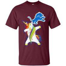 Load image into Gallery viewer, Detroit Lions Footballl Dabbing Unicorn# Zawin
